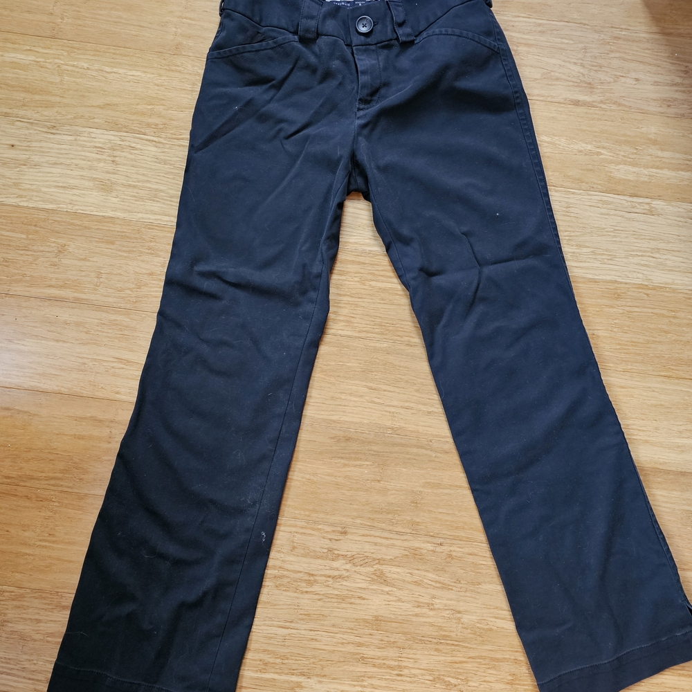 2 Pairs Banana Republic Marin Khaki Chinos Black And Green Size 8